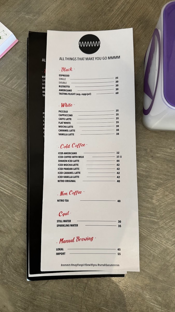 mmmm Cafe Menu - Image 5